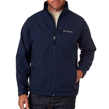 Columbia mens Ascender Softshell Front-zip Jacket