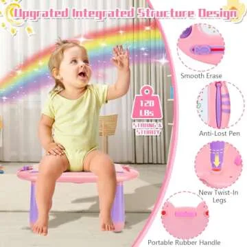 Toddler Toys,Toys for 1-2 Year Old Girls,Magnetic Drawing Doodle Board for Toddler 1-3,Learning Educational Baby Kids Toys for 18 Months 1 2 3 Year Old Girl,Toddler Girl Toys Christmas Birthday Gifts