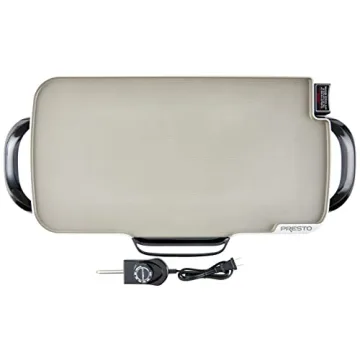 Presto 07062 22 Inch Ceramic Electric Griddle with Handles