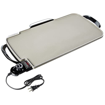 Presto 07062 22 Inch Ceramic Electric Griddle with Handles