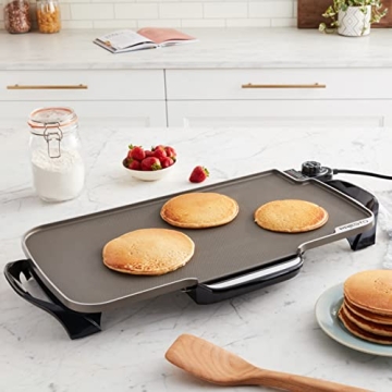 Presto 07062 22 Inch Ceramic Electric Griddle with Handles