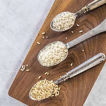 Andy’s Organic Carolina Gold Rice | Charleston Gold Long Grain White Rice | Gluten Free, Non GMO & Sugar Free | Aromatic | Harvested in the USA | 1 Pack | 20 Oz (1.25lb)