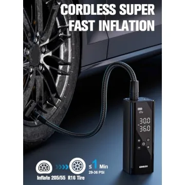 GOOLOO GT150 Tire Inflator - Fast 150PSI Pump