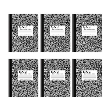 Durable Oxford Composition Notebooks for School and Work