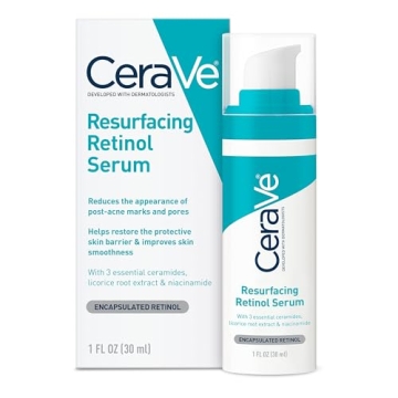 CeraVe Resurfacing Retinol Serum: Brighten & Repair Post-Acne Skin