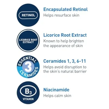 CeraVe Retinol Serum for Post-Acne Marks & Skin Brightening