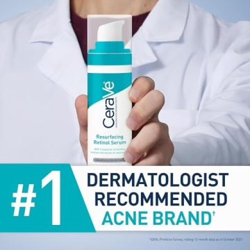 CeraVe Retinol Serum for Post-Acne Marks & Skin Brightening