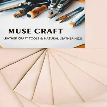 Quality Bull Hide Leather for Crafting | 12x24 Precut