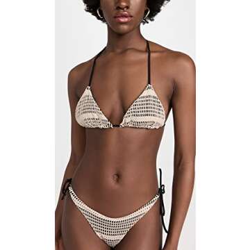 Peixoto Women's Fifi Bikini Top in Tyrona Tan - Stylish Swimwear