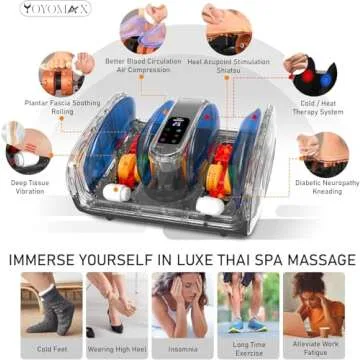 yoyomax Foot Massager for Plantar Fasciitis & Pain Relief