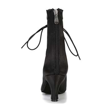 Stylish Women Ballroom Dance Boots with 2.5 Inch Heels