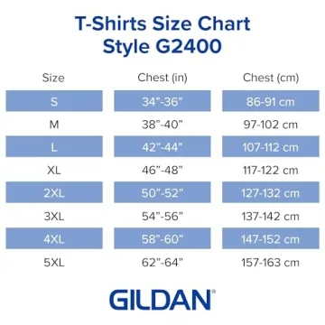 Gildan Men's Long Sleeve T-Shirt 2-Pack in White
