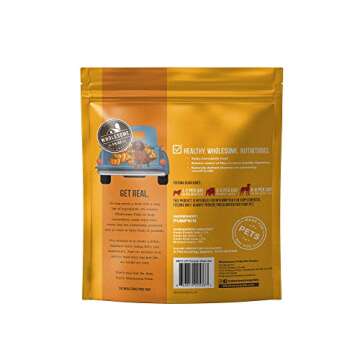 Wholesome Pride Pumpkin Strips Dog Treats - All Natural Healthy - Vegan, Gluten and Grain-Free Dog S...