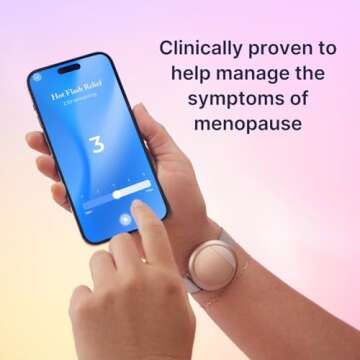 Embr Wave Cooling Bracelet - Warming Bracelet - Personalized Thermal Relief - Manage Hot Flashes, Ni...