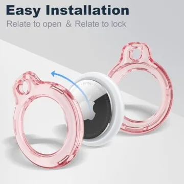 Stylish MOLOSLEEVE Airtag Holder for Apple AirTags