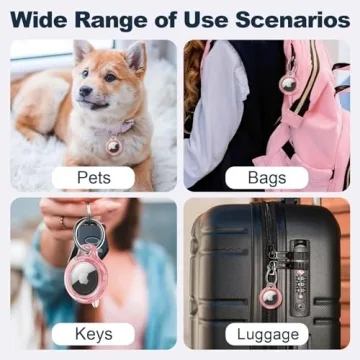 Stylish MOLOSLEEVE Airtag Holder for Apple AirTags