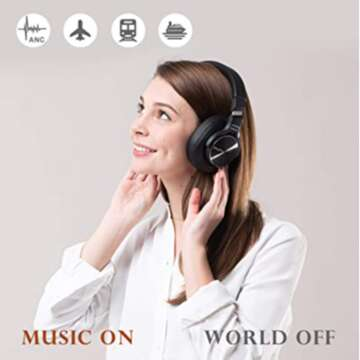 Srhythm NC75 Pro Wireless Noise Cancelling Headphones