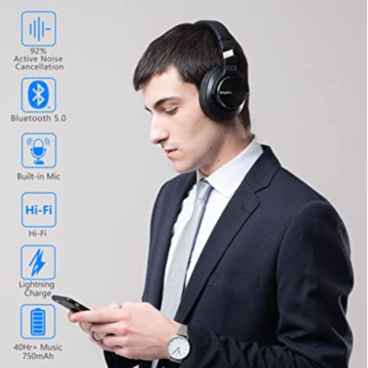 Srhythm NC75 Pro Wireless Noise Cancelling Headphones