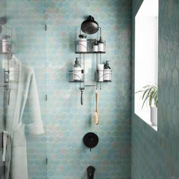 Zenna Home With Baskets That Slide Out to accommodate Hose, Versatile Storage Solution for Your Bath...