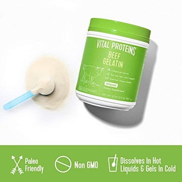 Vital Proteins Beef Gelatin Powder for Health and Cooking