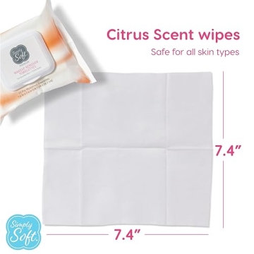 Simply Soft Makeup Remover Wipes for Gentle Cleansing