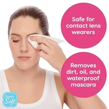 Simply Soft Makeup Remover Wipes for Gentle Cleansing
