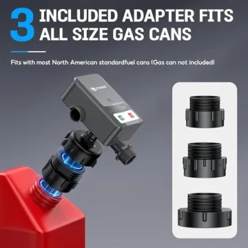 Fast Portable Fuel Transfer Pump - Spill-Free Gas Solution