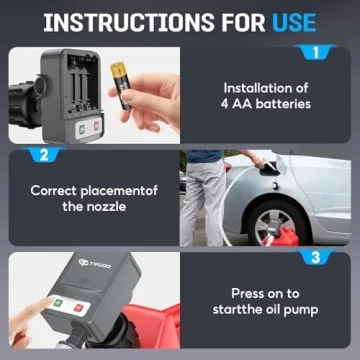 Fast Portable Fuel Transfer Pump - Spill-Free Gas Solution