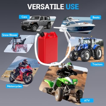 Fast Portable Fuel Transfer Pump - Spill-Free Gas Solution