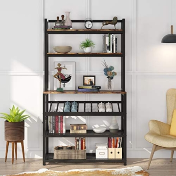 Compact and Stylish 6-Tier Kitchen Baker’s Rack