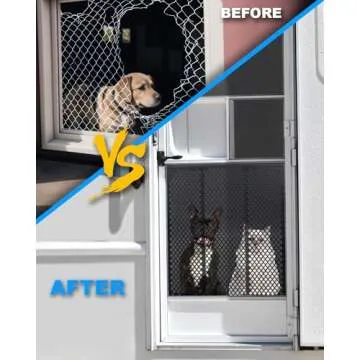 Altyostar Adjustable RV Screen Door Protector for Dogs