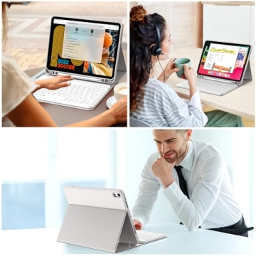 Kenke iPad Air Case with Detachable Keyboard