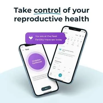 Inito Fertility Monitor & Hormone Tracker for Women | Estrogen, LH, PdG (Urine Metabolite of progesterone), FSH | Track and Confirm Ovulation | Includes 15 Test Strips (iPhone 13 Pro)