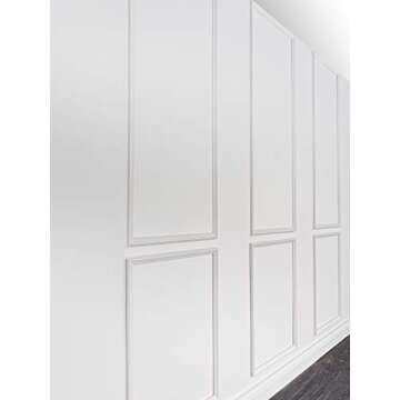 Transform Your Walls with Peel & Stick Moulding Kit