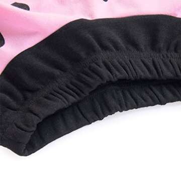 Adorable Girls Valentines Clothes Outfit Set - Stylish & Comfortable