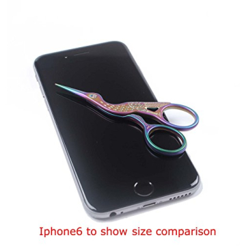 BIHRTC Crane Design Sharp Stork Scissors for Embroidery Crafts