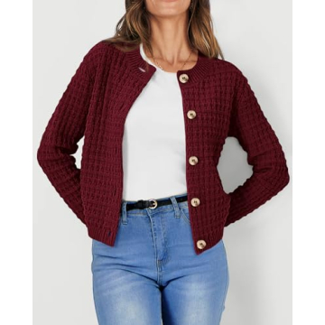 Stylish PRETTYGARDEN Women's Knitted Cardigan for Every Occasion