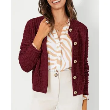 Stylish PRETTYGARDEN Women's Knitted Cardigan for Every Occasion