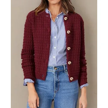 Stylish PRETTYGARDEN Women's Knitted Cardigan for Every Occasion