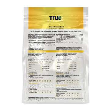 True Organic Citrus & Avocado Food for Vibrant Gardens