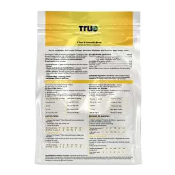 True Organic Citrus & Avocado Food for Vibrant Gardens