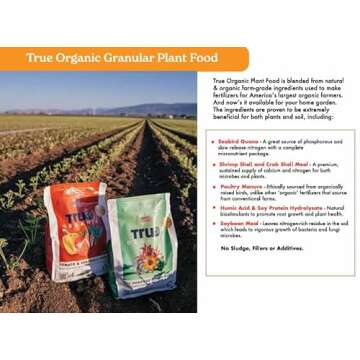 True Organic Citrus & Avocado Food for Vibrant Gardens