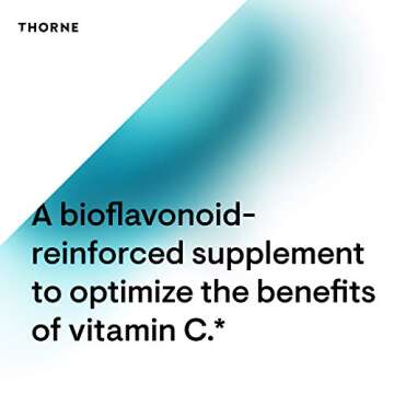 Thorne Vitamin C with Flavonoids - 180 Capsules, Immune Support