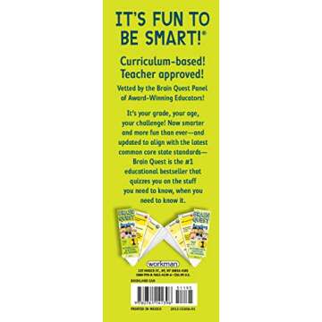 Brain Quest 1st Grade Reading Q&A Cards: 56 Questions and Answers to Challenge the Mind. Curriculum-...