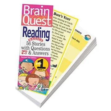 Brain Quest 1st Grade Reading Q&A Cards for Kids
