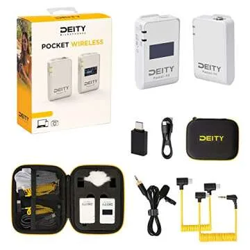 Deity Wireless Lavalier Microphone System for Content Creators