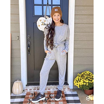 Shop PRETTYGARDEN Women's Fall 2 Piece Lounge Set