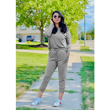 Shop PRETTYGARDEN Women's Fall 2 Piece Lounge Set