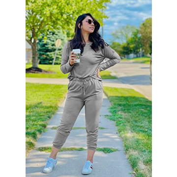 Shop PRETTYGARDEN Women's Fall 2 Piece Lounge Set