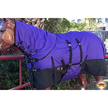 HILASON 1200D Waterproof Winter Horse Blanket for Comfort